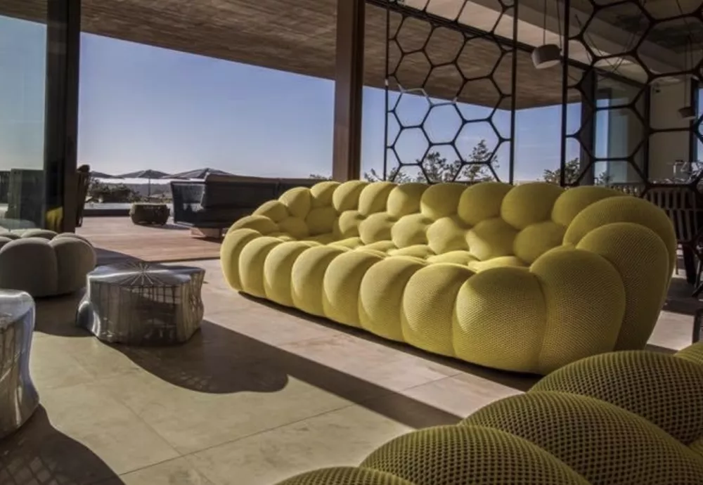 living room decor with the cloud couch