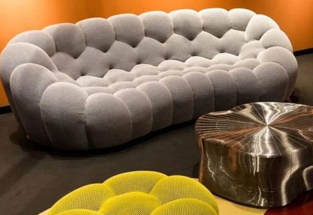 bubble curved sofa