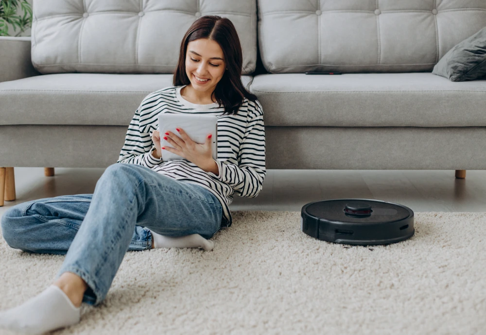 robotic vacuum cleaner with map navigation function